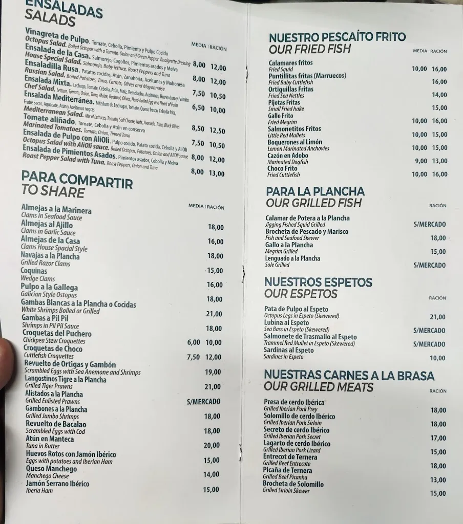 Menu_Bar Los Pulpos, Algeciras_Algeciras_image_3
