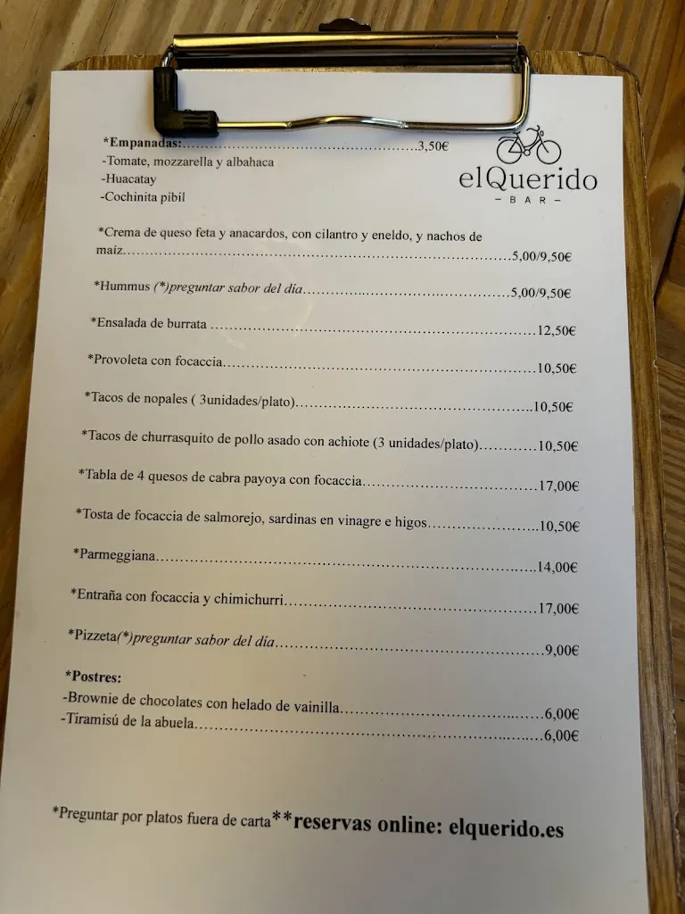 Menu_El Querido_Algeciras_image_1