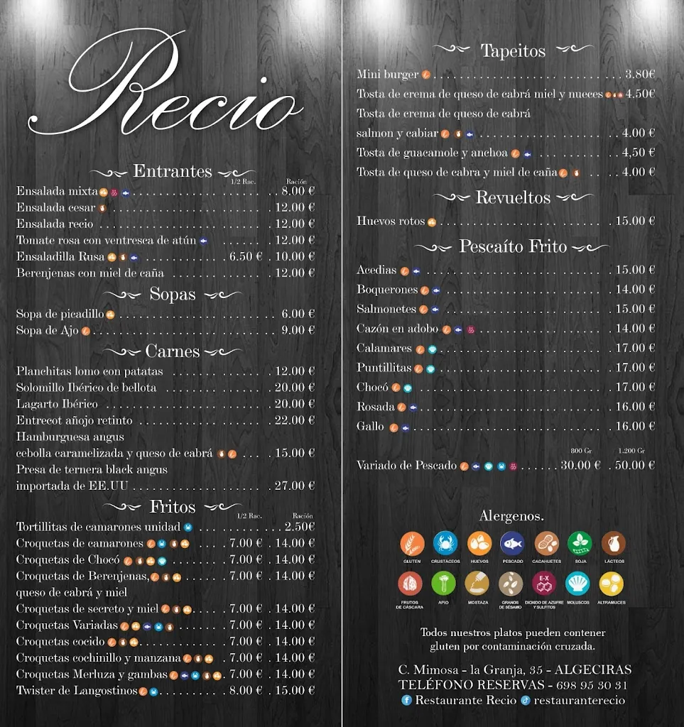 Menu_Restaurante Recio_Algeciras_image_1