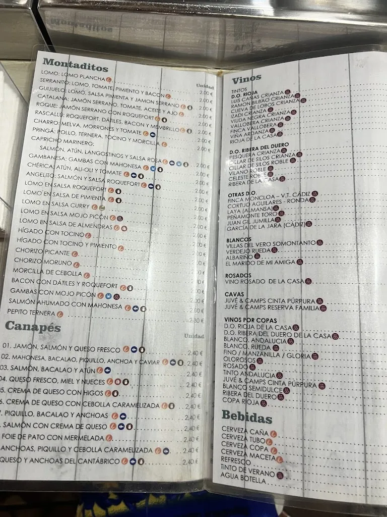 Menu_LA CATA TAPAS algeciras_Algeciras_image_1