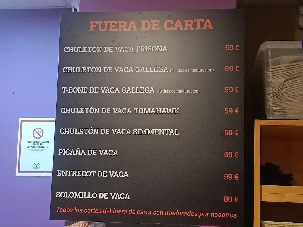 Menu_La Pampa ( Asador Argentino )_Algeciras_image_2