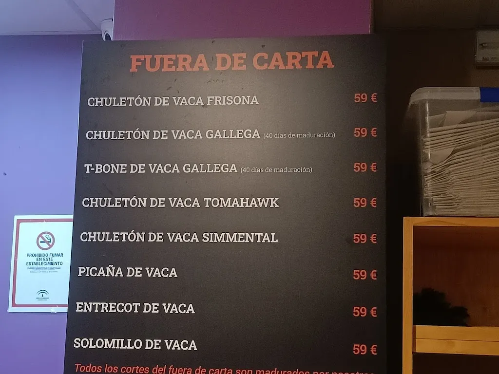 Menu_La Pampa ( Asador Argentino )_Algeciras_image_4