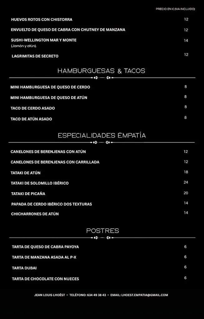 Menu_Restaurante Ëmpatía_Algeciras_immagine_2