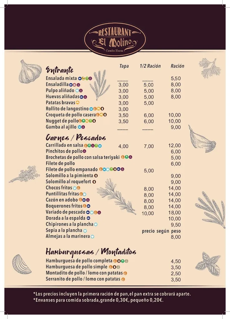 Menu_Restaurante El molino_Bornos_image_1