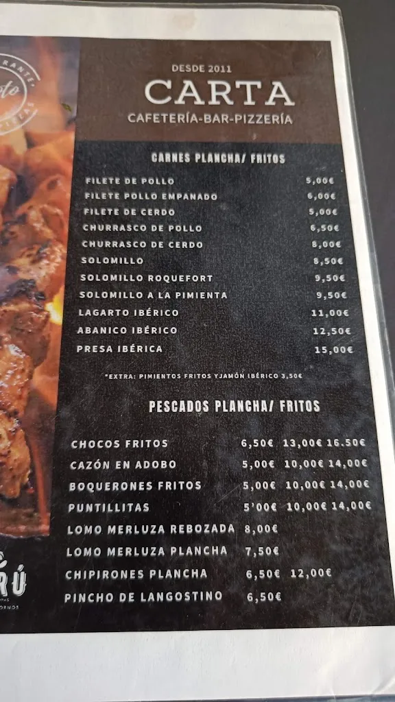 Menu_Restaurante-Pizzeria El Coto_Bornos_image_3