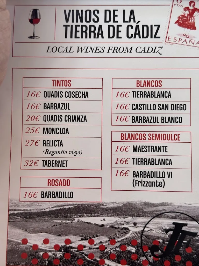 Menu_Taberna Jóvenes Flamencos_Arcos de la Frontera_image_4