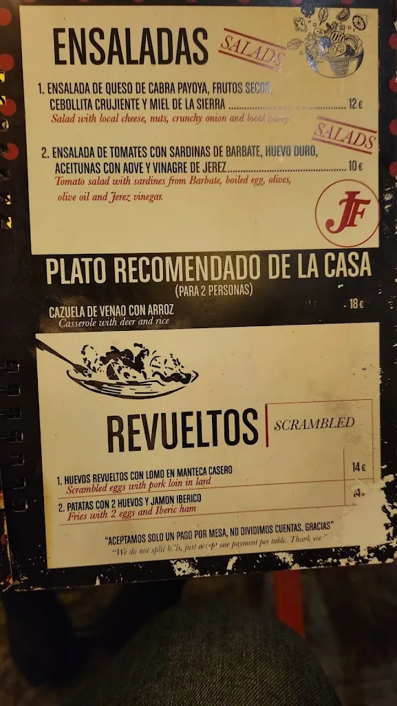 Menu_La Cárcel_Arcos de la Frontera_image_1