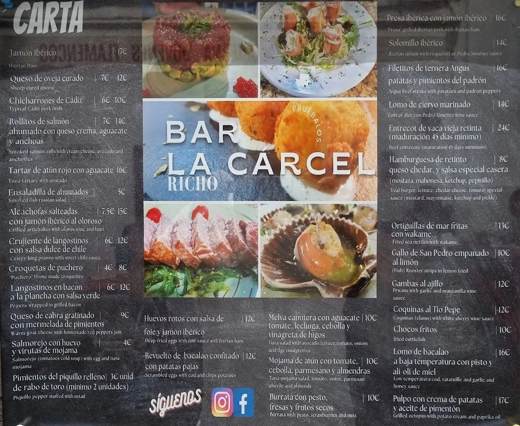 Menu_La Cárcel_Arcos de la Frontera_image_3