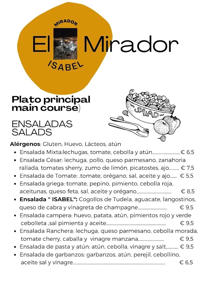 Menu_Restaurante El Mirador de Isabel_Arcos de la Frontera_image_2