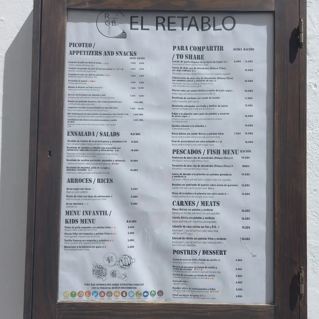 Menu_Gastrobar El Retablo_Arcos de la Frontera_image_4