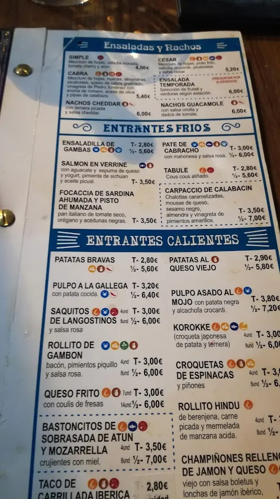 Menu_Cafetería Cervecería AVENIDA34_Arcos de la Frontera_image_2