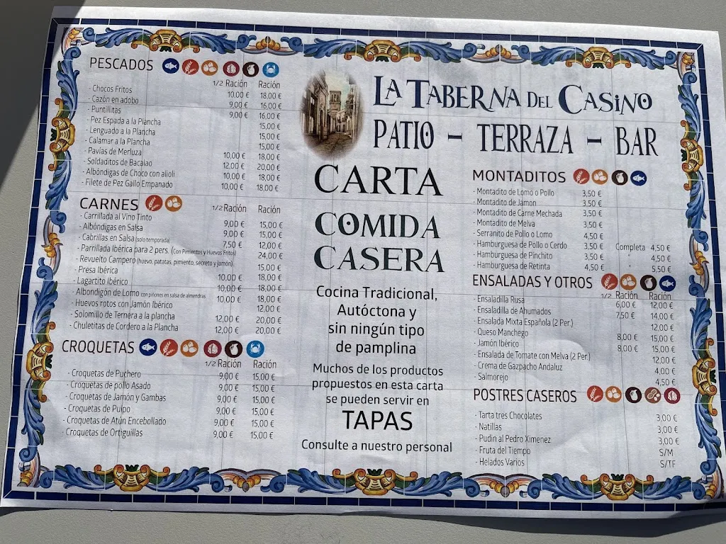 Menu_La taberna del Casino_Arcos de la Frontera_image_2