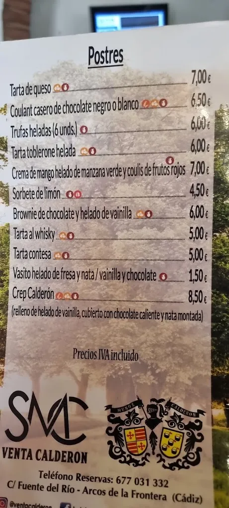 Menu_Venta Calderón_Arcos de la Frontera_image_4
