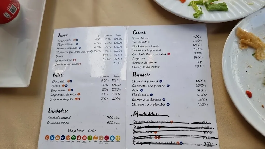 Menu_Restaurante 20 Paká_Arcos de la Frontera_image_1