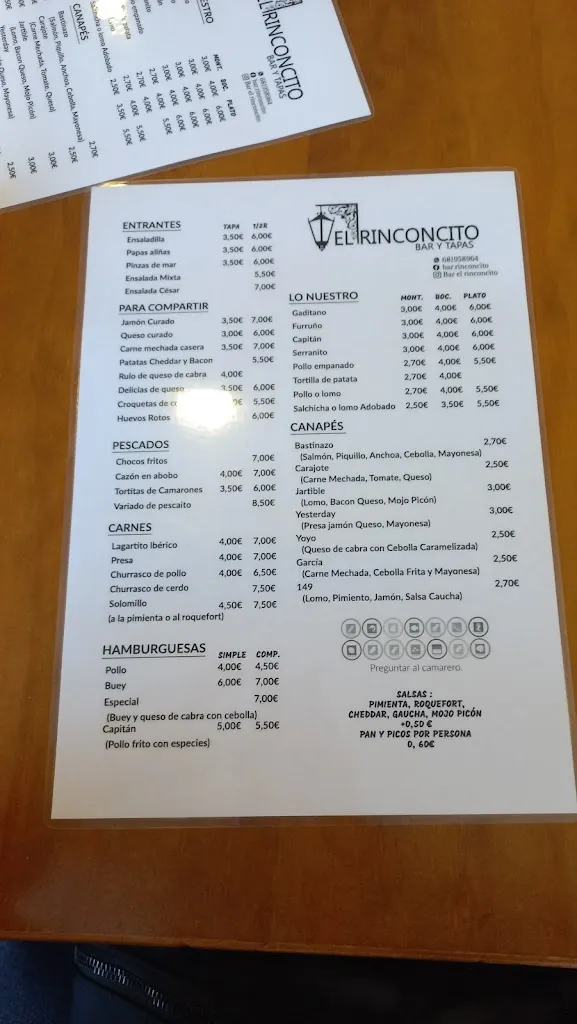 Menu_El rinconcito_Arcos de la Frontera_image_3