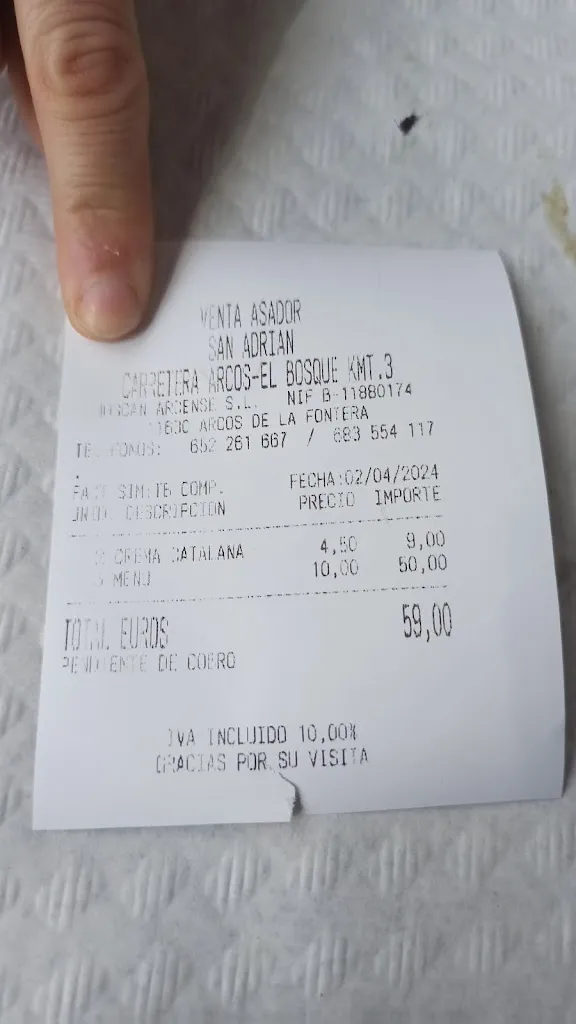 tamyjrz_Venta Asador San Adrián_Arcos de la Frontera_Bewertung