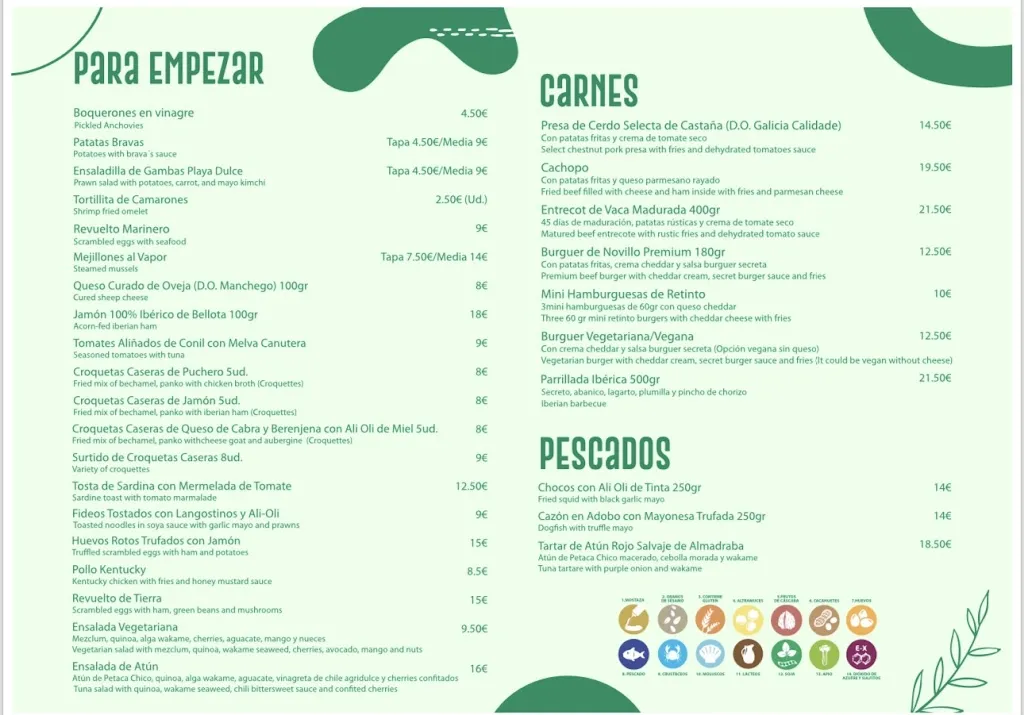 Menu_Playa Dulce Arcos_Arcos de la Frontera_image_2