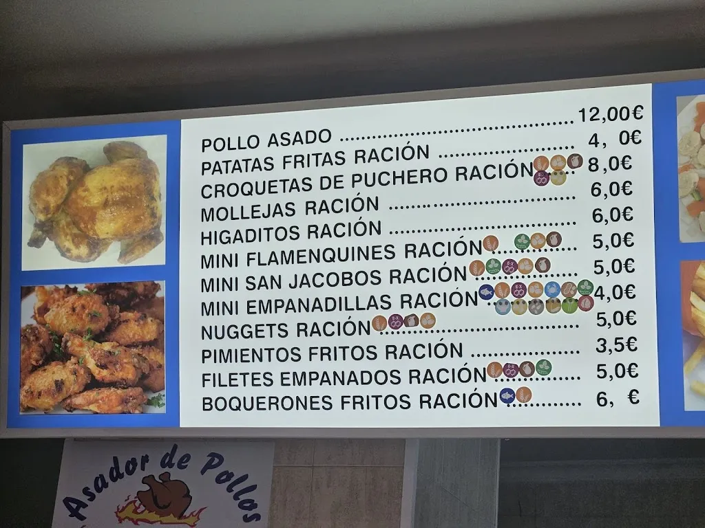 Menu_Asador de Pollos Sánchez e Hijos_Arcos de la Frontera_image_2
