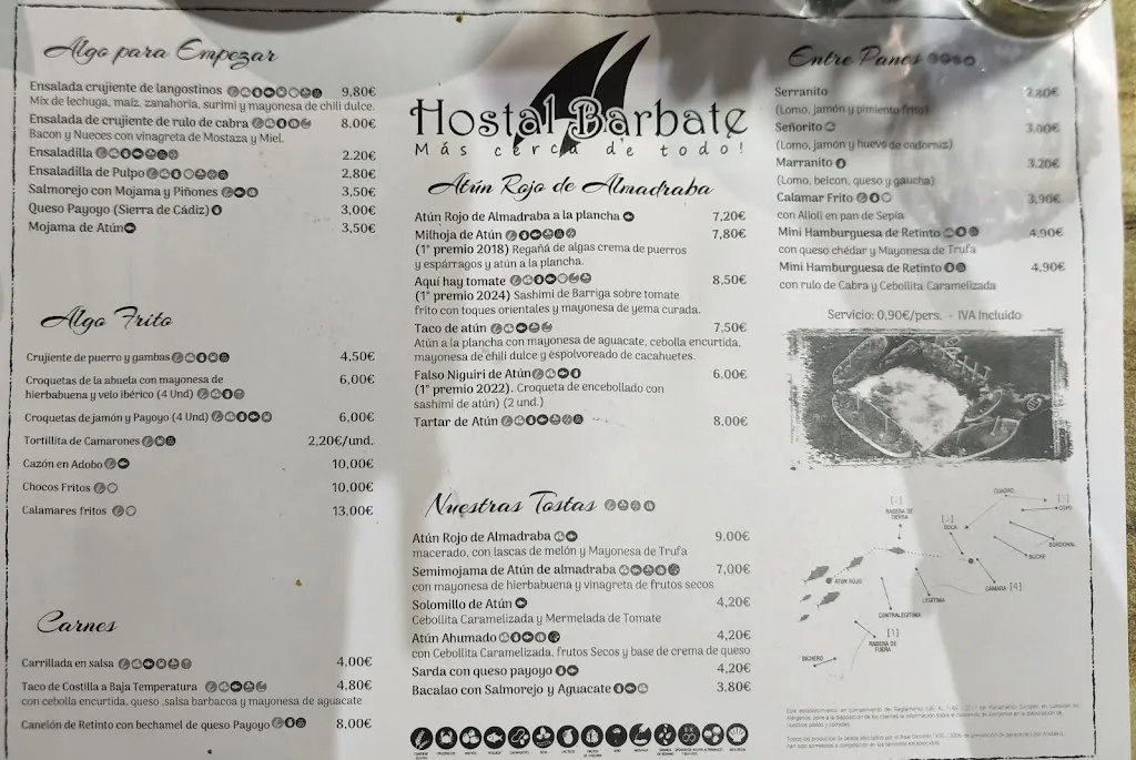 Menu_Tapería Hostal Barbate_Barbate_image_4