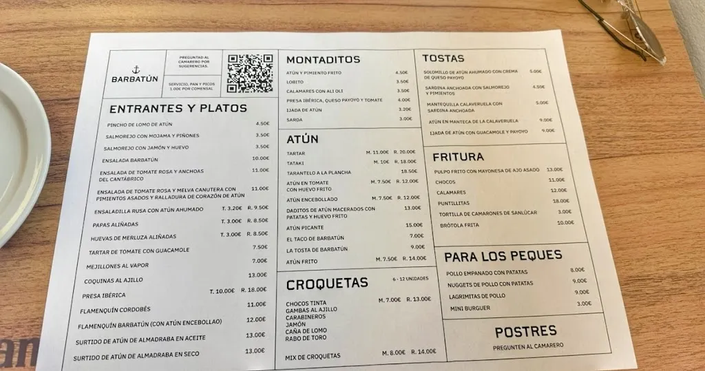 Menu_Taberna Barbatún_Barbate_image_1