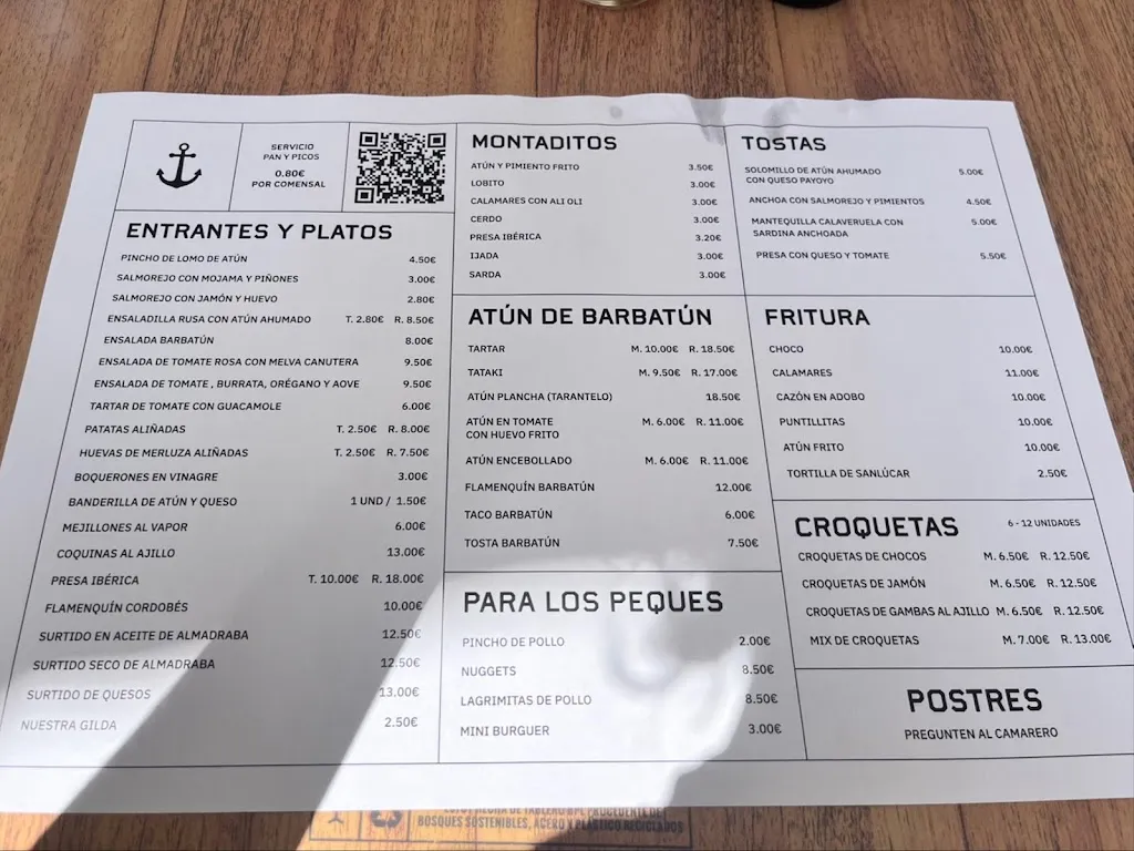 Menu_Taberna Barbatún_Barbate_image_3