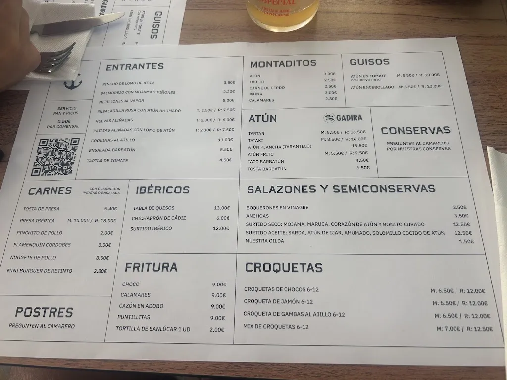 Menu_Taberna Barbatún_Barbate_image_4