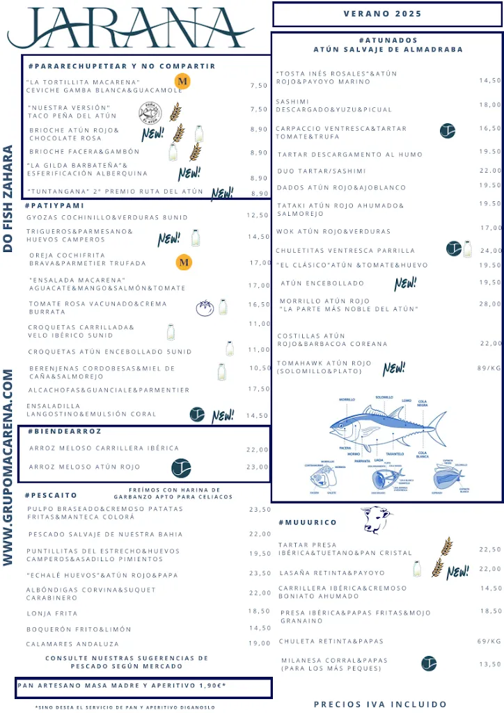 Menu_Jarana | Restaurante Barbate_Barbate_image_1