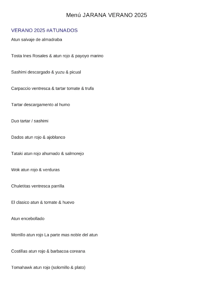 Menu_Jarana | Restaurante Barbate_Barbate_image_3