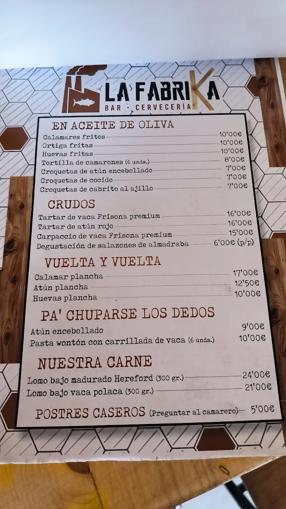 Menu_La Fabrika_Barbate_image_2