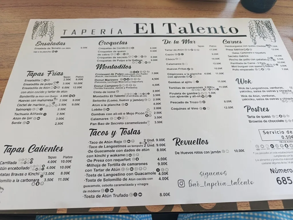 Menu_El talento_Barbate_image_1