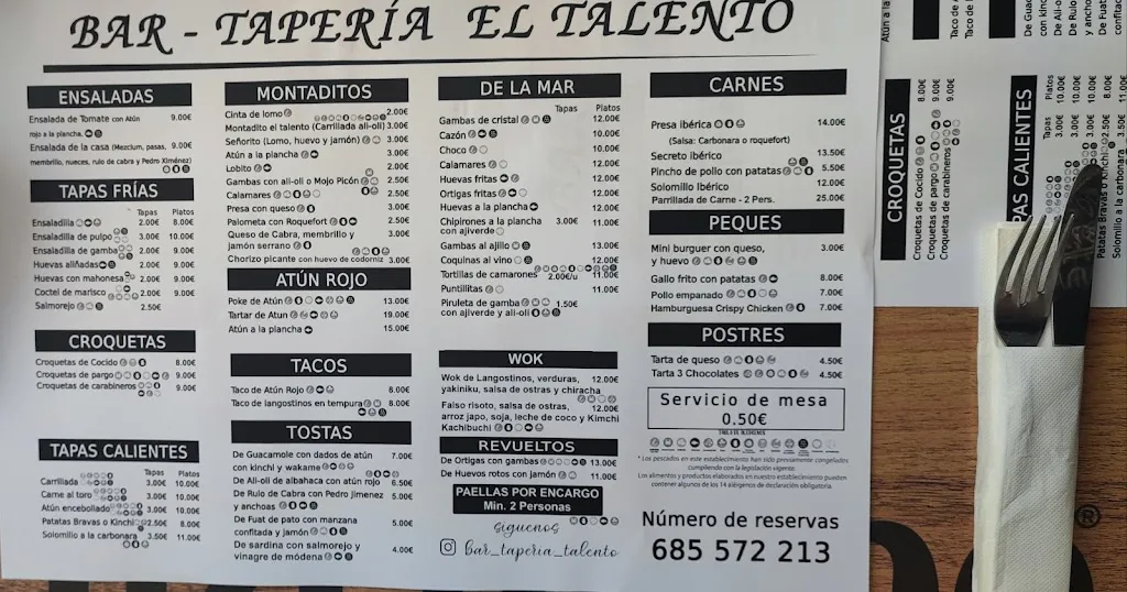 Menu_El talento_Barbate_image_4