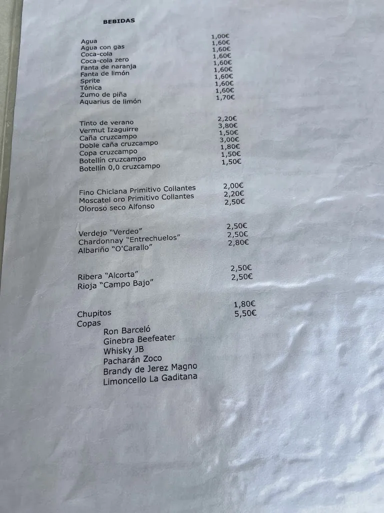 Menu_Bar 42 Mercado de abastos Barbate _Barbate_image_4