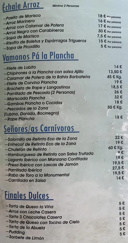 Menu_Restaurante-Marisquería El Mirador_Barbate_image_4
