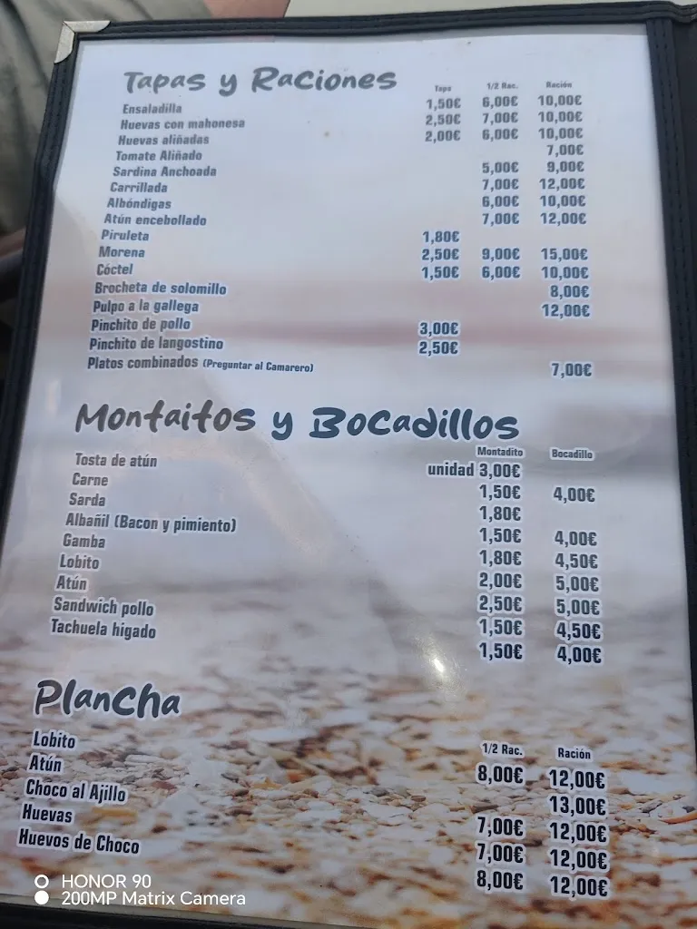 Menu_Bar El Sitio_Barbate_image_2