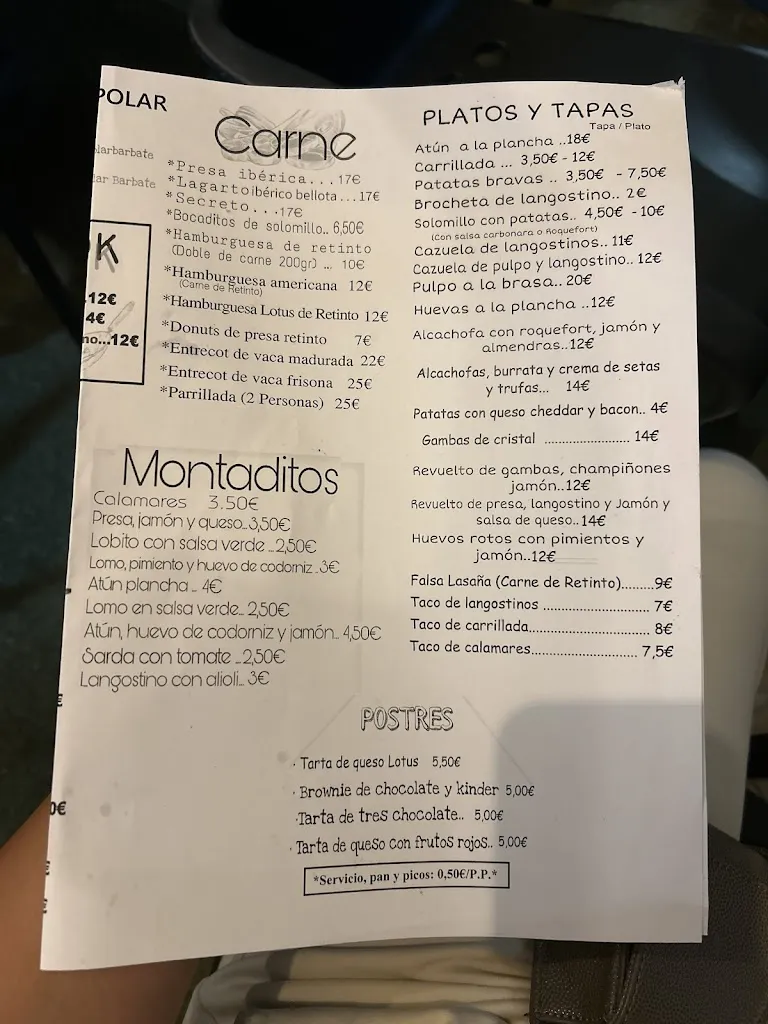 Menu_Estrella Polar_Barbate_image_3