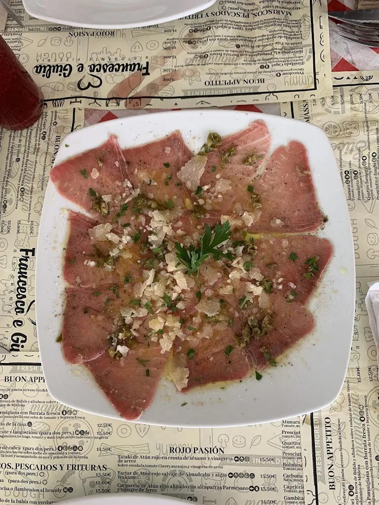 Menu_Restaurante - Pizzería De Francesco e Giulia desde año 2007_Barbate_image_1