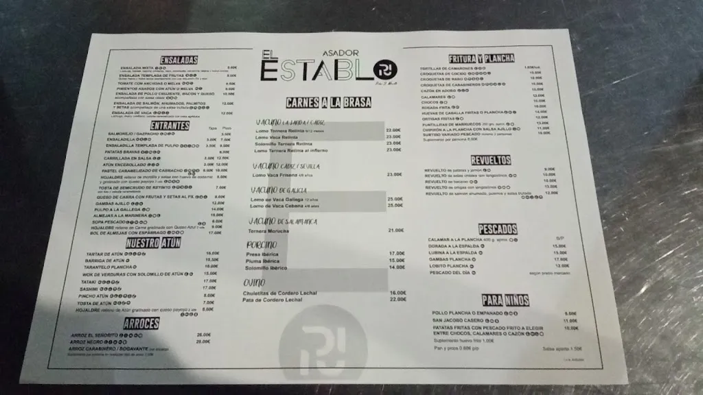 Menu_Restaurante El Establo_Barbate_image_4