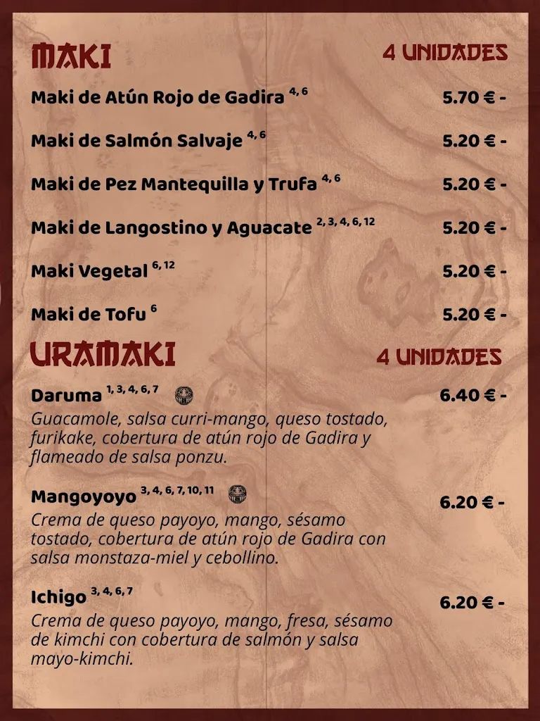 Menu_Daruma Sushi Xperience_Barbate_image_3