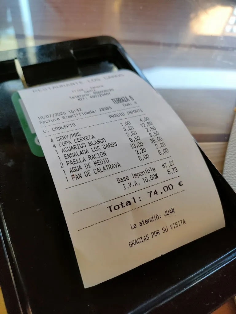 Cristian Montane Palomo_Restaurante Camping Caños De Meca_Barbate_review