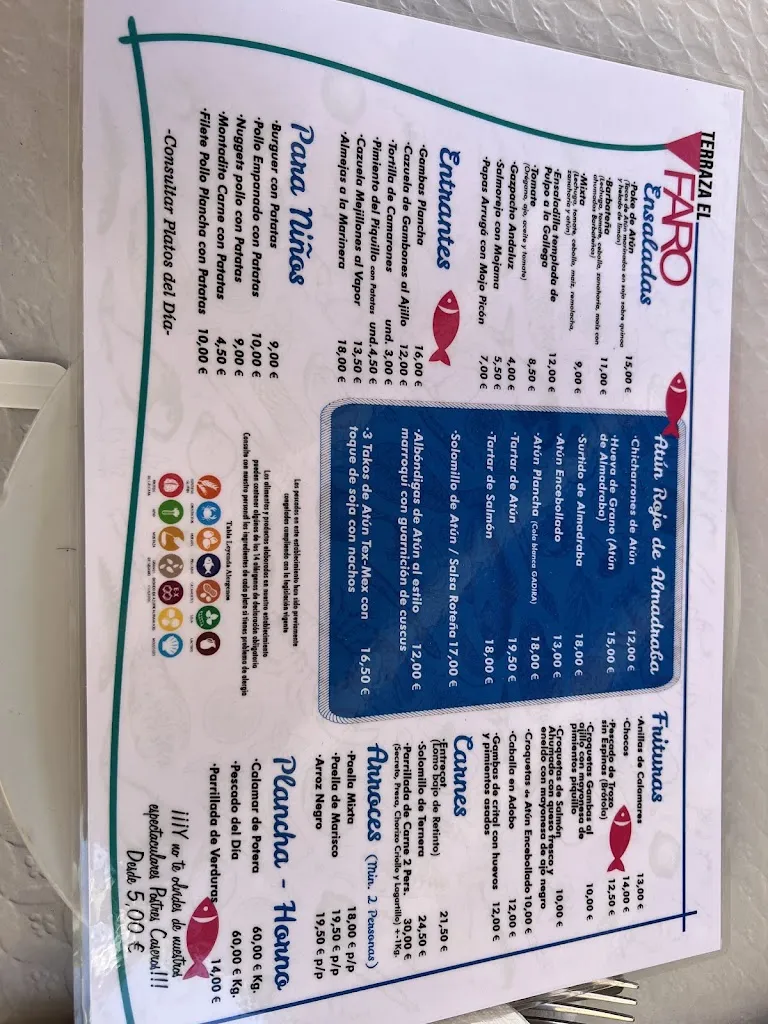 Jose Nuñez Frances_Restaurante El Faro_Barbate_review