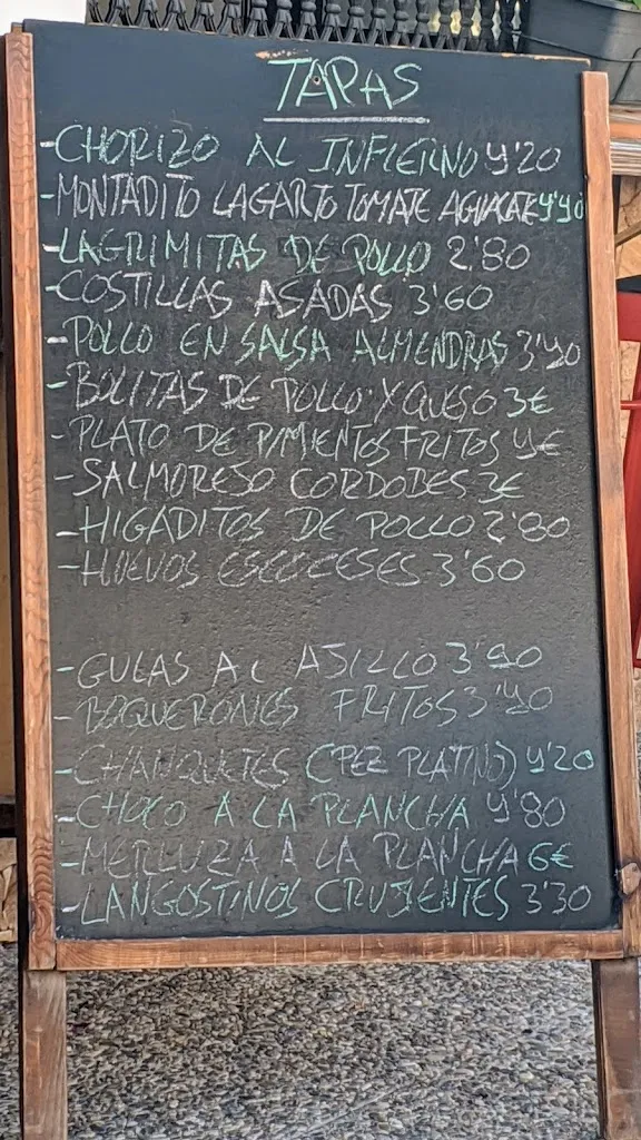 Menu_Bar D'MARIA_Castellar de la Frontera_image_2