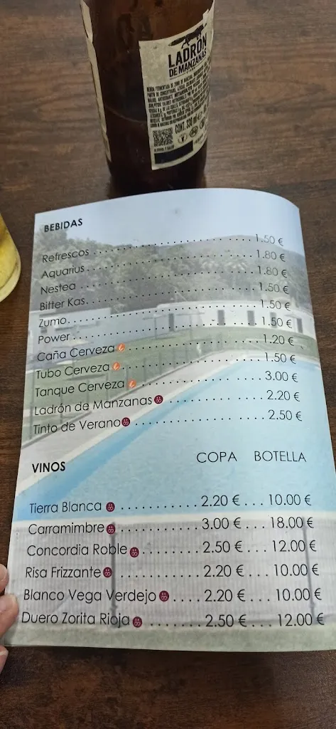 Menu_La piscina_Castellar de la Frontera_immagine_3