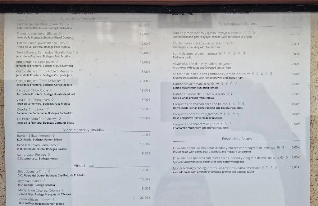 Menu_Restaurante El Aljibe_Castellar de la Frontera_image_1