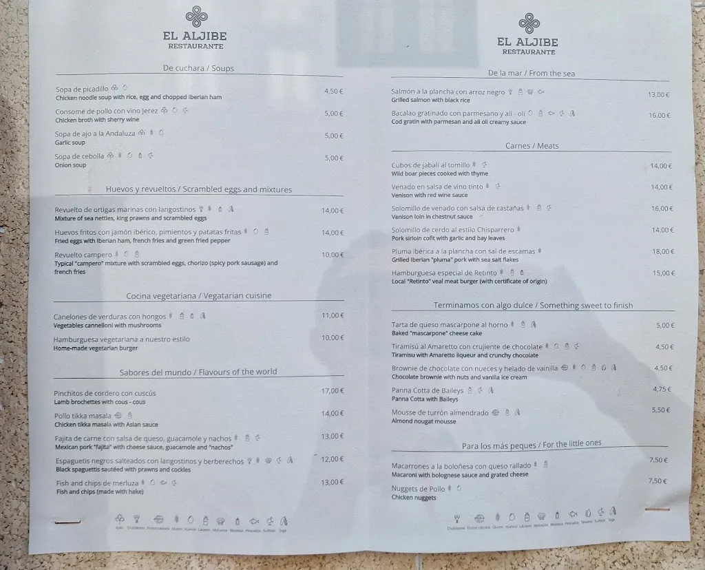 Menu_Restaurante El Aljibe_Castellar de la Frontera_image_2