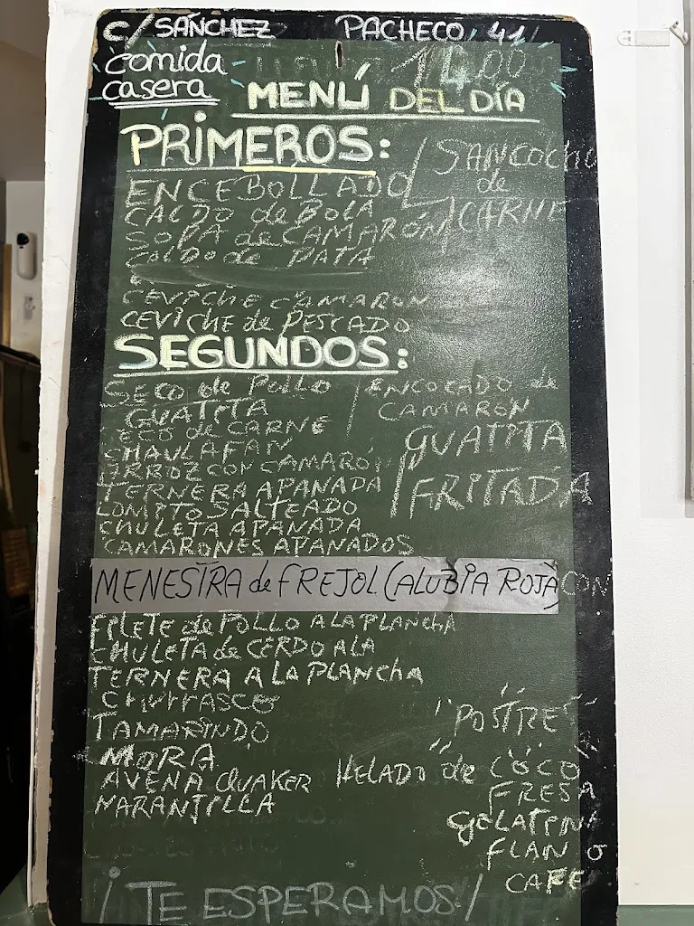 Menu_El Puntal Ecuatoriano, gastronomía._Trazo_immagine_3