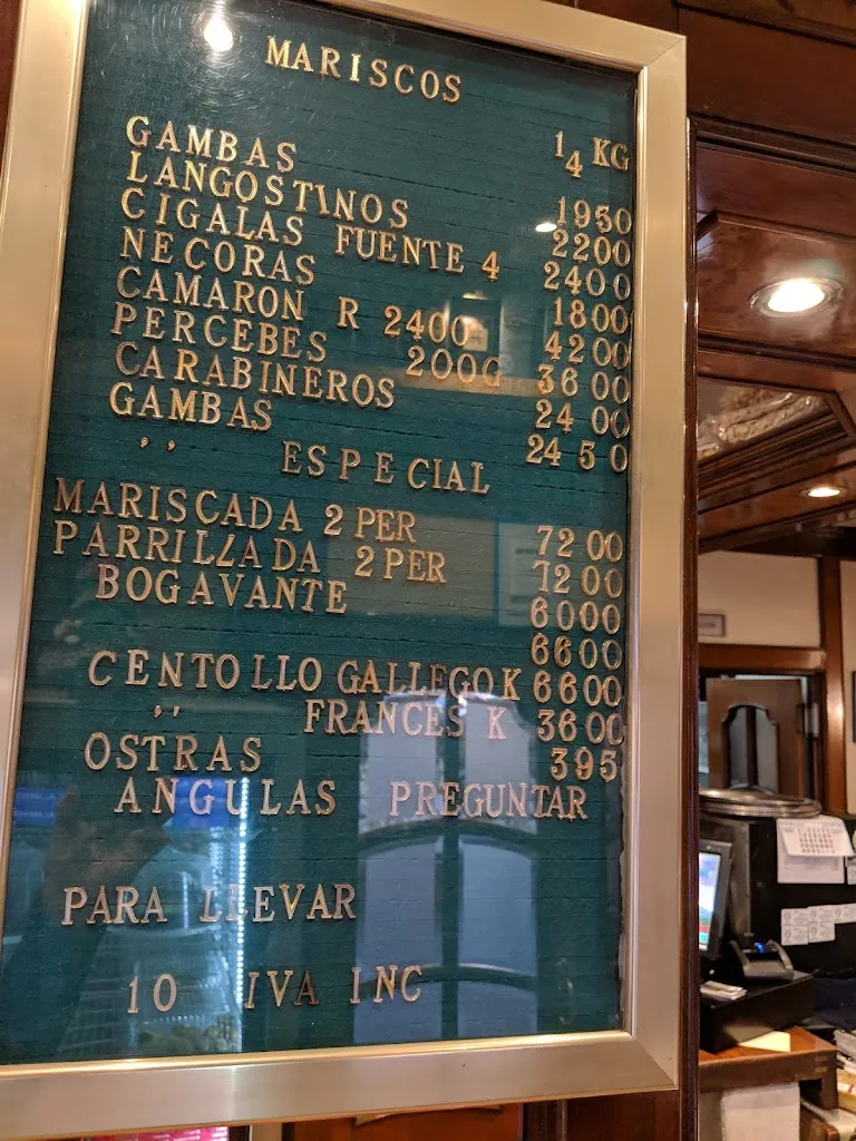 Menu_Marisquería Tres Mares_Ares_image_2