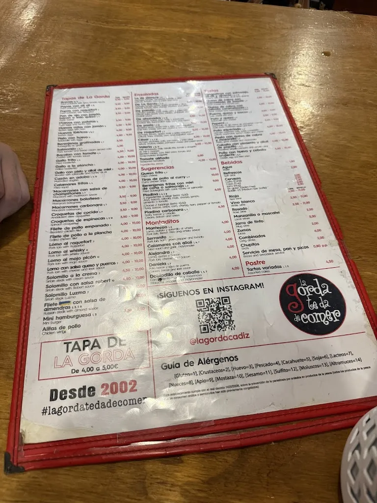 Menu_La Gorda te da de Comer_Cadiz_immagine_4