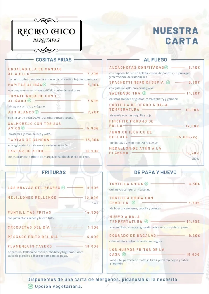 Menu_Bar Recreo Chico_Cadiz_image_3