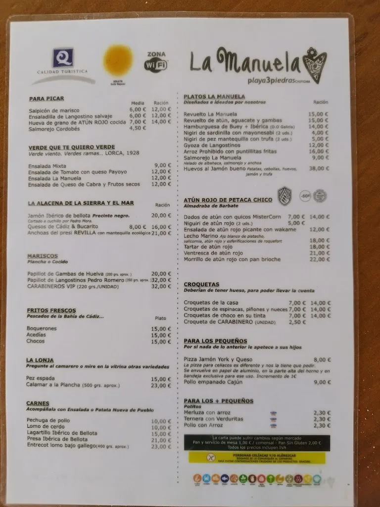 Menu_Restaurante la Manuela Cocina Copas_Chipiona_image_1