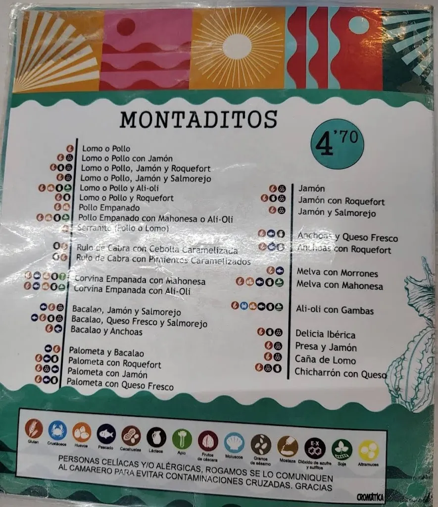 Menu_Bar-Restaurante La Concha._Chipiona_immagine_3